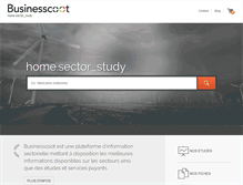 Tablet Screenshot of businesscoot.com